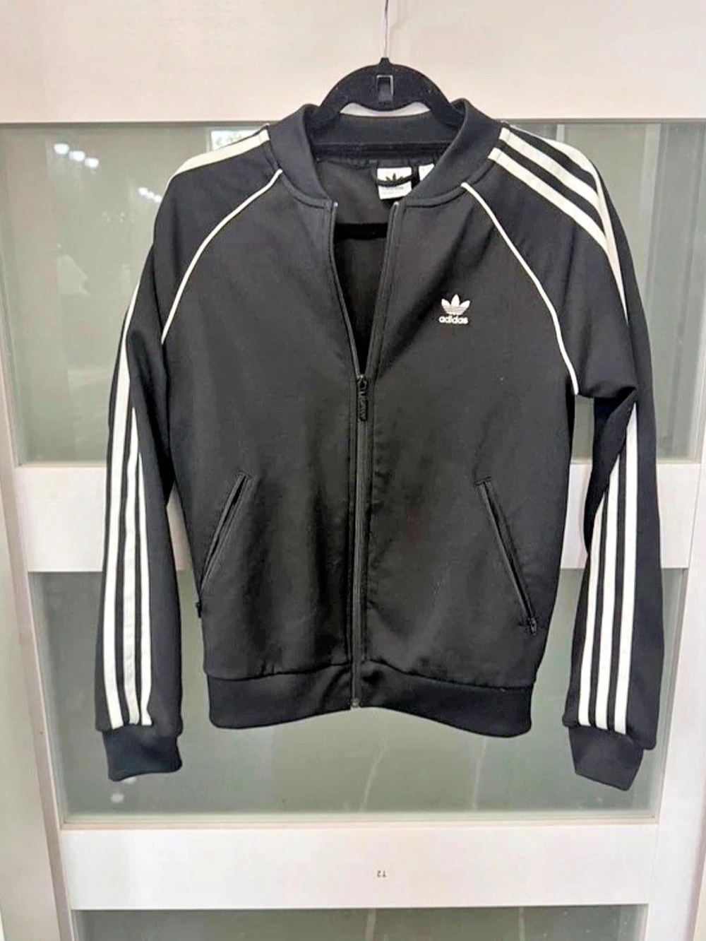 adidas Originals Superstar Track Jacket Black & White Medium